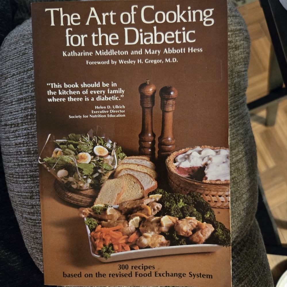 🌞The Art of Cooking for the Diabetic VINTAGE Cookbook 1978